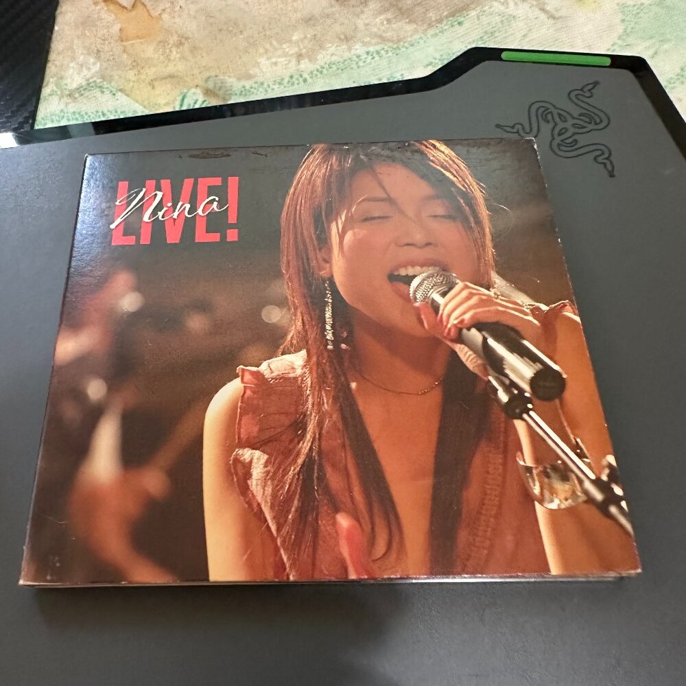 Nina Nina Live! CD Warner Music Philippines 504677855-2 Tagalog OPM Philippines